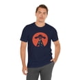 thumbnail image 5 of Funny UFO shark lover humor UFO lover flying saucer Unisex T-shirt, 5 of 7