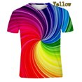 thumbnail image 1 of 2024 Personalized Features Trendy Fashion Gradient Color Men's Printed T-shirt Simple and Versatile Street Style Short Sleeve, 1 of 5