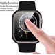 thumbnail image 2 of 2 Pack Cases Compatible with Apple Watch Case 40mm SE/Series 6/5/4 Built in Tempered Glass Screen Protector Ultra-Thin Bumper Full Coverage iWatch Protective Cover for Women Men (Black/Blue), 2 of 5