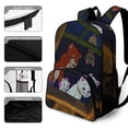 thumbnail image 3 of The Aristocats Backpack Bookbag Casual Daypack Travel Backpacks for Work Hiking Camping, 3 of 8