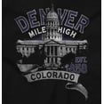 thumbnail image 2 of Colorado Capitol Building Denver CO Womens Fitted Plus Size Graphic Tee Brisco Brands 2X, 2 of 5