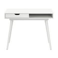 thumbnail image 6 of Nora 40W Writing Desk in Pure White by Bush Furniture - Engineered Wood, 6 of 7