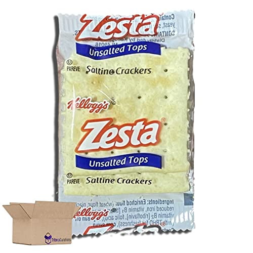 Individually Wrapped 2Count Unsalted Saltine Cracker Value Pack