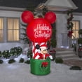thumbnail image 2 of Globo inflable navideño con Mickey Mouse en globo aerostático de 2,1 m, 2 of 6