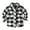 Black, variant on Gubotare Baby Boys Winter Coats Jacket Plaid Long Sleeve Lapel Button Down Shacket Baby Boys Girls Pockets Shirt Top,Black 3-4 Years