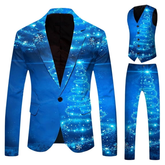 Elegant Three Piece Sequin Mother of The Bride Pant Suit with Jacket Women's Lace Chiffon Formal Wedding Outfit for Holiday Celebrations