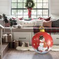 thumbnail image 4 of Fwttom 23.6 inch Large Inflatable Christmas Balls - Inflatable Christmas Decorations Outdoor Xmas Blow Ups Ornaments for Outside Holiday Yard Lawn Porch Decor, 4 of 5