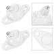thumbnail image 5 of 10 soportes universales de pared para sensores de alarma infrarrojos. Soporte de pared para detectores de alarma de sistemas de seguridad domésticos. Para uso en interiores., 5 of 7