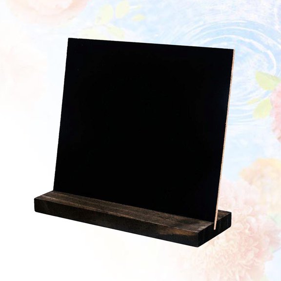 HAKIDZEL Wooden Message Board Mini Chalkboard 1Pcs 6.1x1.9x5.1in