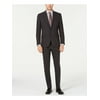 KENNETH COLE Mens Gray Slim Fit Performance Stretch Suit 38R