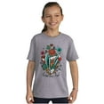 thumbnail image 4 of Wild and Free Bald Eagle Rose Tattoo Crewneck T Shirts Boy Girl Teen Brisco Brands L, 4 of 6