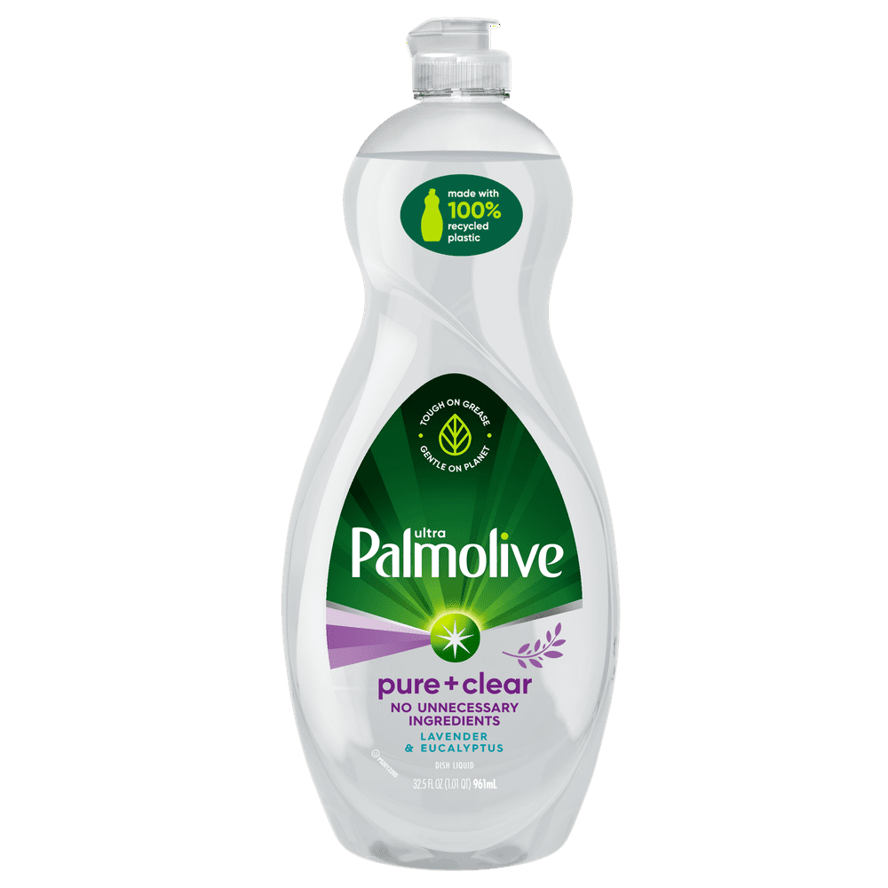 Palmolive Ultra Pure + Clear Liquid Dish Soap, Lavender & Eucalyptus