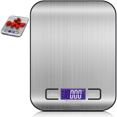 thumbnail image 1 of Balance Numérique Professionnelle Balance Électronique, Balance de Cuisine avec Écran LCD Balance Alimentaire en Acier Inoxydable B, 1 of 7