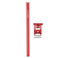 thumbnail image 2 of de sillín de bicicleta de aleación de aluminio, accesorios ajustables, equilibrio de varilla de tubo de bicicleta Rojo 339x600mm kusrkot Tija de sillín de bicicleta, 2 of 7