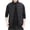Black, variant on Riecok Mens Lightweight Vests Stand up Collar Sleeveless Jackets Button down Coats with Pockets Casual Trendy Outerwear