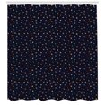 thumbnail image 3 of Ambesonne Spaceship Shower Curtain, Stars Aliens Planets, 69"Wx70"L, Multicolor, 3 of 3
