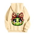 thumbnail image 1 of MIARHB Grinch - Sudadera con capucha para mujer, talla grande, moda para mujer, ligera, de manga larga, con estampado navideño y bolsillos, sudadera con capucha gráfica, talla M, 1 of 4