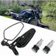 thumbnail image 4 of Motorbike Handlebar Mirrors for Yamaha XJ6 MT01 MT03 MT07 MT09 - Black, 4 of 5