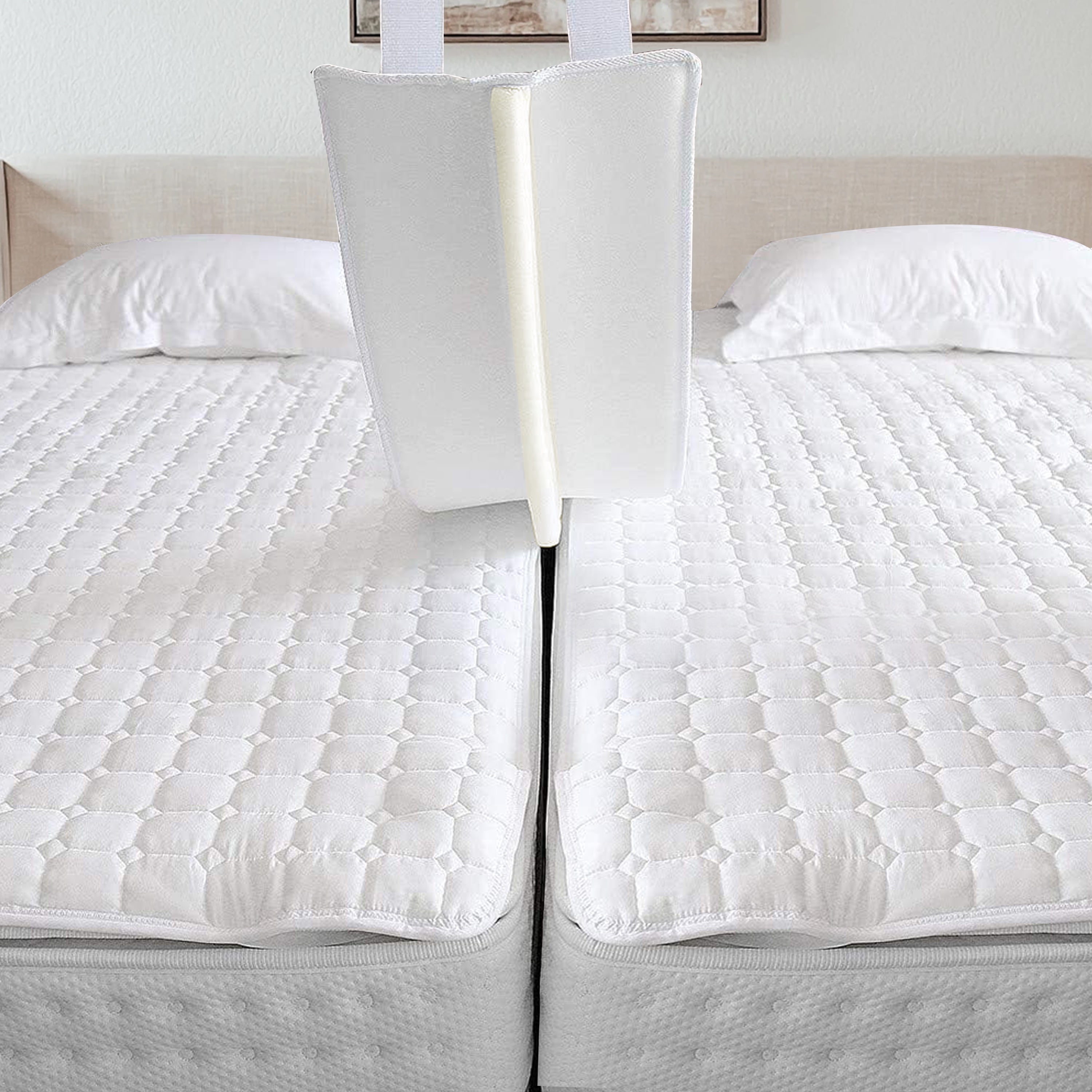 Rounuo Bed Bridge Twin to King Joiner Kit Adjustable Converter Kit