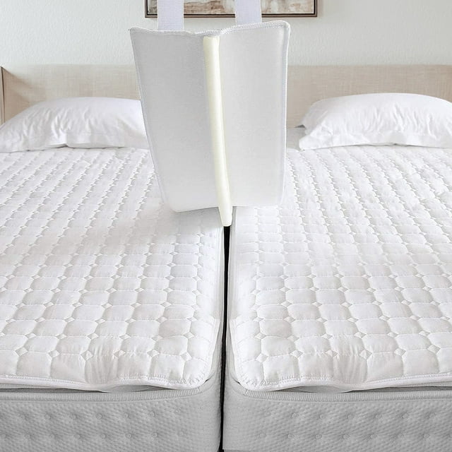 Rounuo Bed Bridge Twin to King Joiner Kit Adjustable Converter Kit