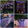 thumbnail image 4 of Guirnalda de luces solares JMEXSUSS, paquete de 2, 12,7 m, 60 LED, impermeables, 4 of 9