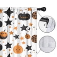 thumbnail image 4 of Blackout Kids Curtains,Halloween Pumpkin Star Pattern Childrens Insulated Curtains Set Of 2,Bedroom Essentials,Toddler Room Decor 52"x63", 4 of 5