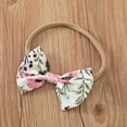 thumbnail image 4 of DPTALR Tenues pour Bébé Fille Fleurs Nœud Été Combinaison Trois Pièces, 4 of 8