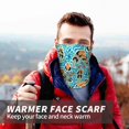 thumbnail image 7 of Neck Gaiter Face Cover Scarf, Lovely Sea Otters Soft Face Sun Mask Cover Scarf Headband Cooling Sweat Absorbing Bandanas Hiking Cycling Running, 7 of 7