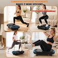 thumbnail image 4 of Vibration Plate Exercise Machine,Mibote Whole Body Workout Waver with Fitness 2 Resistance Bands Weight Loss Gifts for Women Men, 4 of 10