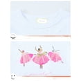 thumbnail image 3 of Emy Dola Toddler Girl's Casual Short Sleeve Tutu Skater Princess Tulle Dress 2-7T Kids Easter Party Dresses - 1Pcs Stars, 3 of 5