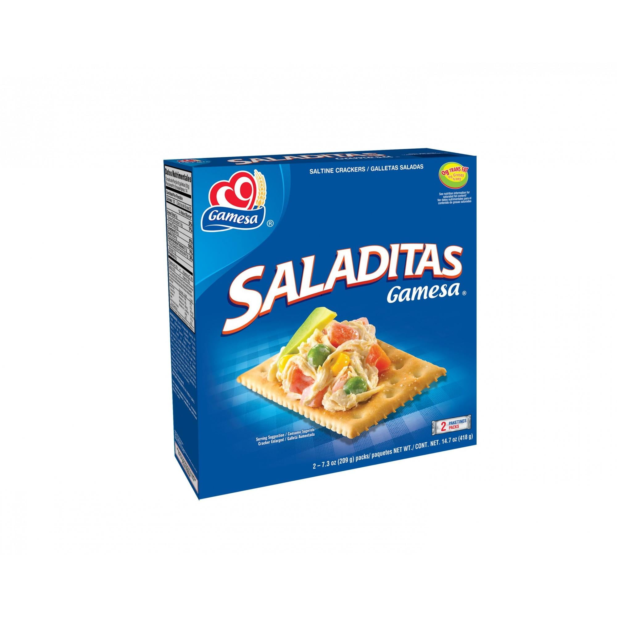Gamesa Saladitas Saltine Crackers, 14.7 oz