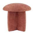 thumbnail image 3 of NPD Furniture Cielo Fabric Ottoman in Millburry Coral, 3 of 11
