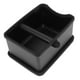 thumbnail image 2 of Caja de golpe de café Caja de golpe de café molido de acero TPFE con barra de golpe Cubo de basura de café antideslizante absorbente de golpes cuadrado negro, 2 of 14