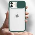 thumbnail image 6 of Case for iPhone 13 Pro Max case with Slide Camera Cover, Clear Back Protective Cover Full Cover with Built-in Screen Protector Shockproof Rugged Protective Phone Case, Pink, 6 of 13