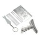 thumbnail image 1 of Juego de herramientas para bajo de guitarra leyfeng 13 Uds Llavero extractor de pines doble, 1 of 8
