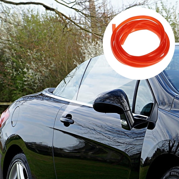 KAJNBN 1Pack Car Door Edge Trim Guard Red PVC Edge Protector Strip for Vehicles 118x0.39x0.2In