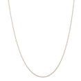 thumbnail image 1 of 14k Rose Gold .5 mm Cable Rope Chain (CARDED) (Weight: 0.44 Grams, Length: 24 Inches), 1 of 4