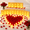 Happy Anniversary, variant on Happy Anniversary Light Up Letter Decoration Kit with 72 LED Candles and 6000 Rose Petals