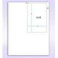 thumbnail image 2 of 4" x 6" Integrated Label/Form, 8-1/2" x 11" Sheet, Letter Size, 1 Label of 4x6 on Top Right 1000, 2 of 3
