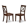 thumbnail image 1 of Set de 2 sillas de comedor East West Furniture BOC-MAH-W Boston, 1 of 6