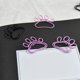 thumbnail image 3 of 50 clips de papel bonitos con forma de garra de gato, clips de papel prácticos y prácticos, 3 of 8