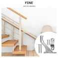 1 Set Stair Rail Bracket Stairway Handrail Staircase Bracket Handrail