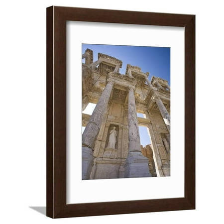 Library of Celsus, Ephesus, Turkey Framed Print Wall Art By Michele Falzone