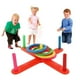 thumbnail image 4 of 1 Juego de anillos de plástico, juego de lanzamiento, juguete educativo para niños, juguetes divertidos para Fitness, 4 of 8