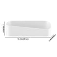 thumbnail image 3 of TIMIFIS Desktop Storage Rack Bathroom Strong Adhesive Wall Mounted Plastic Non Perforated Wall Storage Rack Geometric Shape Bathroom Storage Rack Toothbrush Holders, 3 of 6