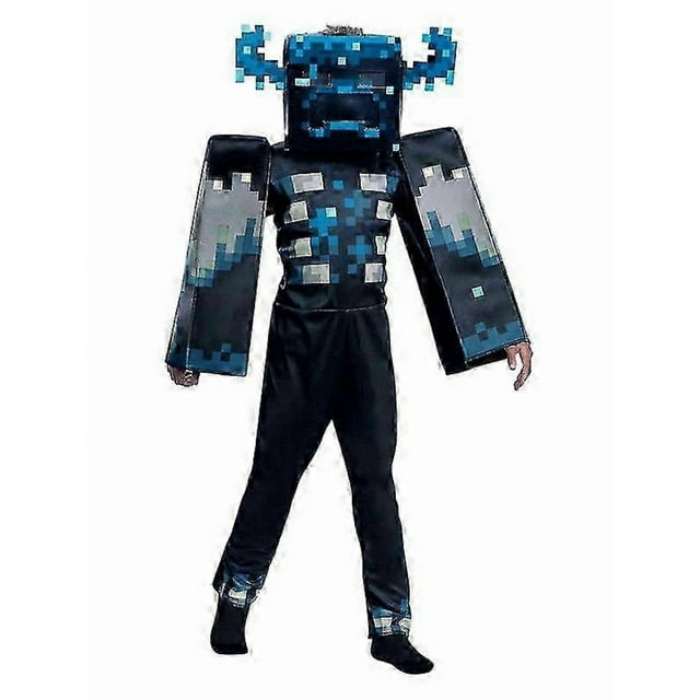 Halloween Minecraft Cosplay Costume Jumpsuit Halloween Fancy Dress Party Costume