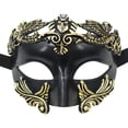 thumbnail image 2 of Máscara de mascarada, máscara de graduación, máscara veneciana para hombres, máscara de Mardi Gras para fiesta, papel de recuerdo B, 2 of 9