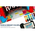 thumbnail image 4 of Video Game Happy Birthday Backdrop Colorful Cartoon Children Party Banner Decorations Supplies Photography Background Cake Table Decor Supply Photo Booth Studio Prop, 4 of 5