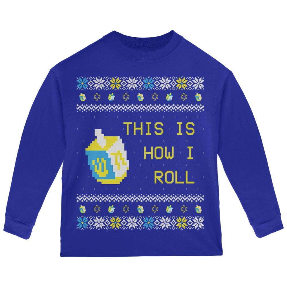 Kids hanukkah sweater best sale