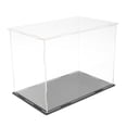 thumbnail image 1 of Acrylic Display Case Plush Dolls Toys Shop Retail Protective Case Stand - Clear, 22x11..5cm, 1 of 7